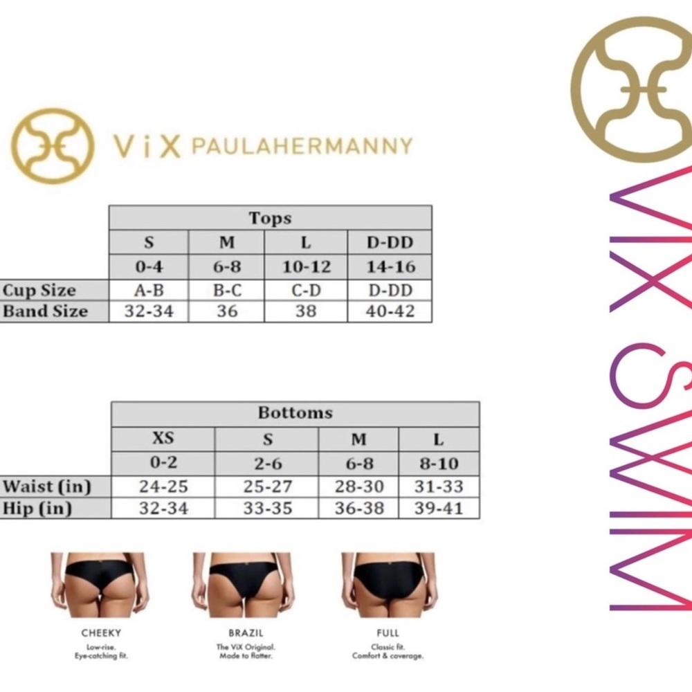 VIX Swim Aquarela Bia Tube Bottoms! - Picture 4 of 4
